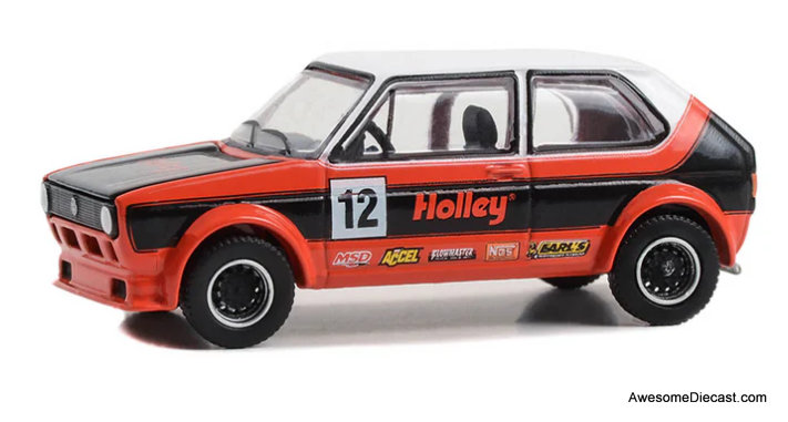 1976 Volkswagen Rabbit GTi #12, Red 1:64 Diecast Model Car by Greenlight