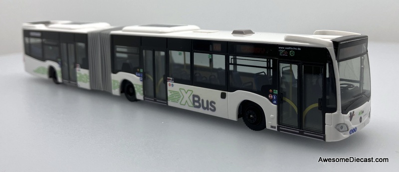Mercedes Benz Citaro G: Vestische X-Bus 1:87 ABS Plastic Model Bus by Rietze
