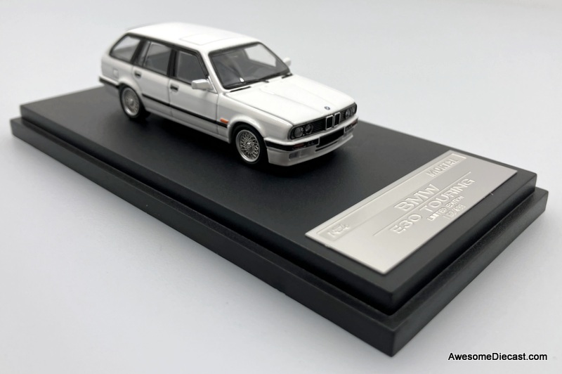 1/64 mortal BMW touring ミニカー 2台セット Mortal 1/64 Scale BMW E30 Touring silver Diecast car Model