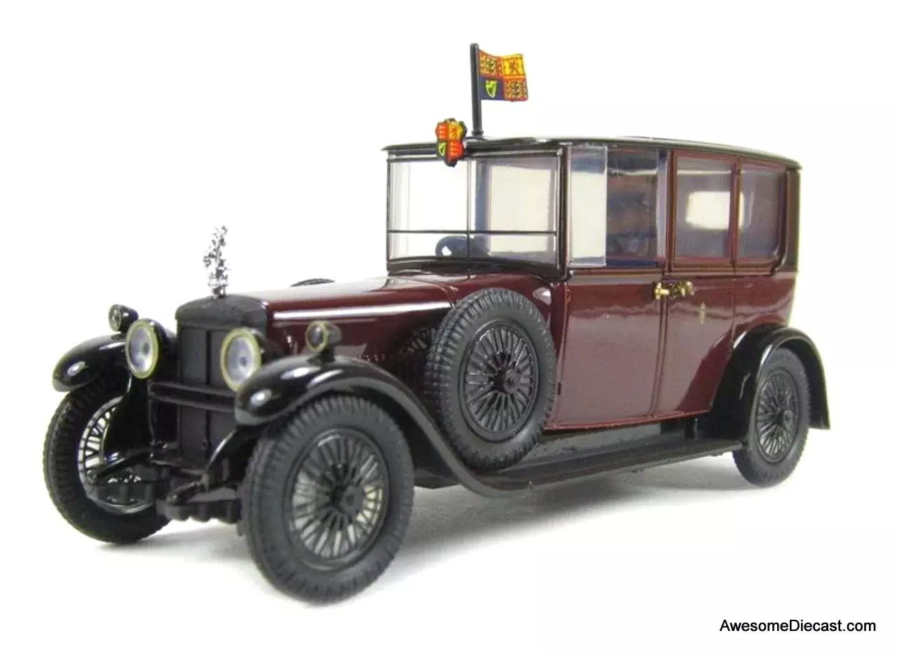 1929 Daimler "Sandringham" - King George V's State Limousine - 1:43 Scale Diecast Model by Oxford
