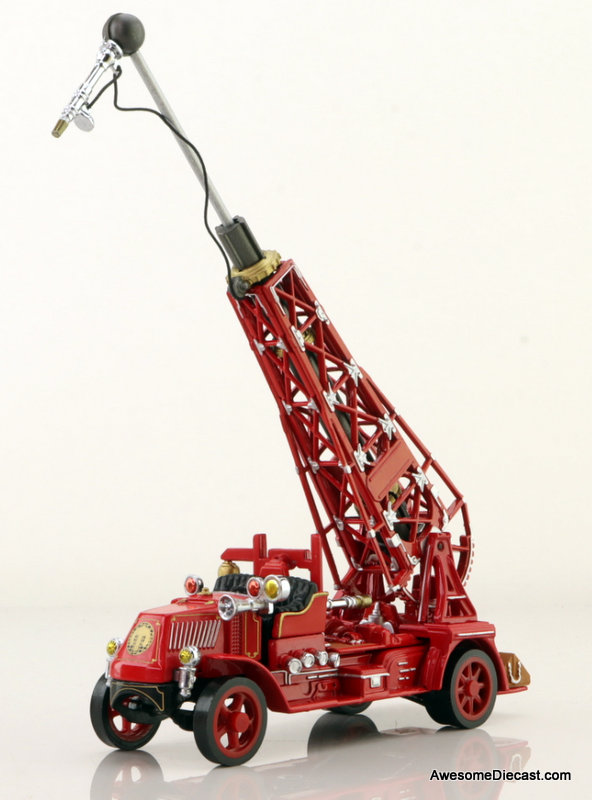 1920 Mack AC Fire Engine: Water Tower Truck 1:43 Diecast Model Truck by Matchbox