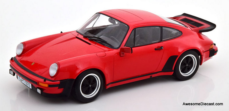 1976 Porsche 911 3.0 Turbo, Guards Red 1:18 Diecast Model Car by