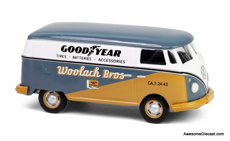 1964 Volkswagen Panel Van: Goodyear 1:64 Diecast Model Vehicle by Greenlight