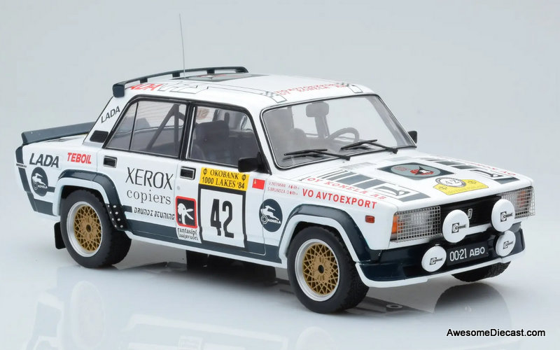 Lada 2105 VFTS #42: 1984 Rally 1000 Lakes 1:18 Diecast Model Car