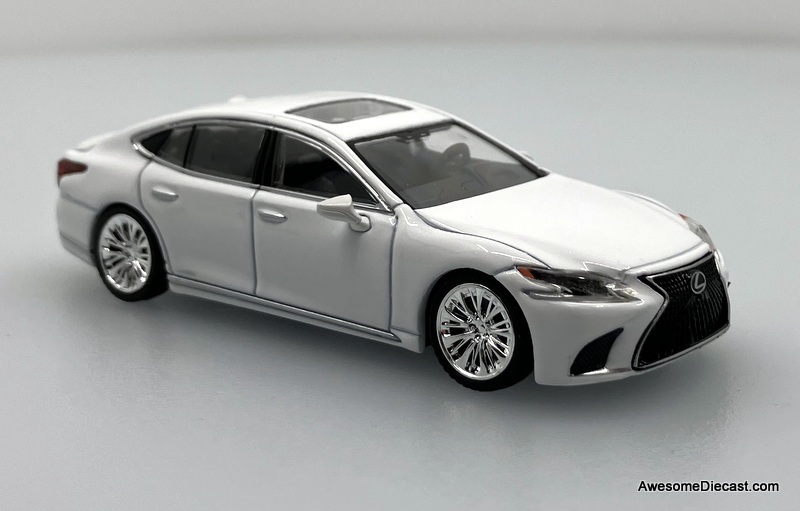 1/18 レクサス LEXUS LS500h ホワイト 1/18 Dealer Edition Lexus LS LS500 LS500h (White) Diecast