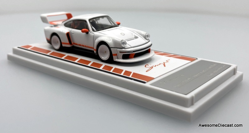 Porsche 911 Singer DLS Turbo Track, Pealescent White 1:64