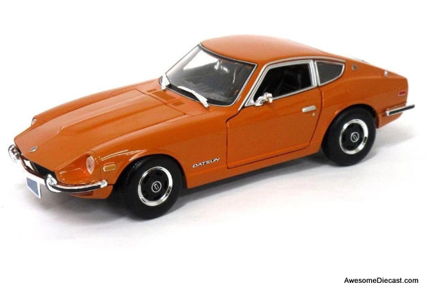 1971 Datsun 240Z, Orange 1:18 Diecast Model Car by Maisto