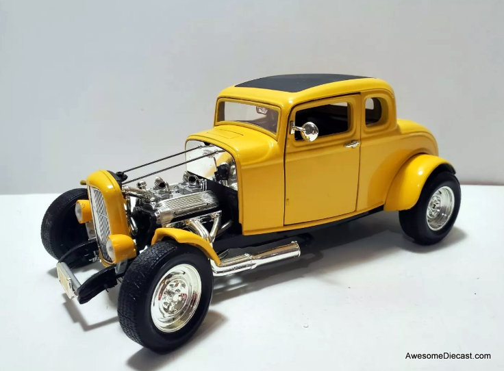 '32 Ford Deuce Coupe アメリカングラフィティ ミニカー 1932 Ford Deuce Coupe, Yellow (American Graffiti) 1:18