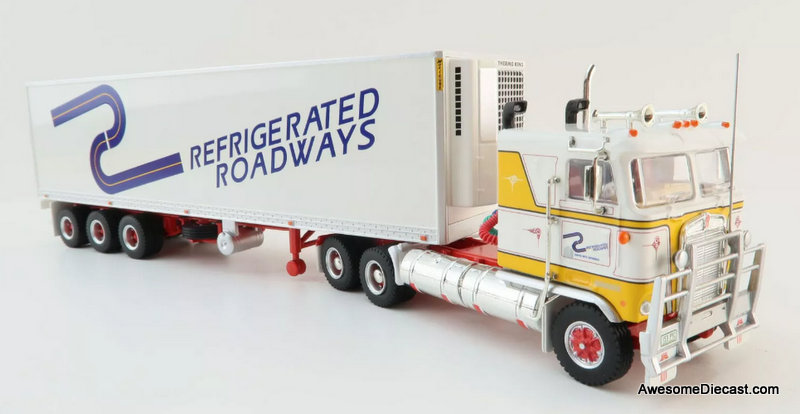 Kenworth K100 Sleeper Tractor w/Refrigerated Trailer