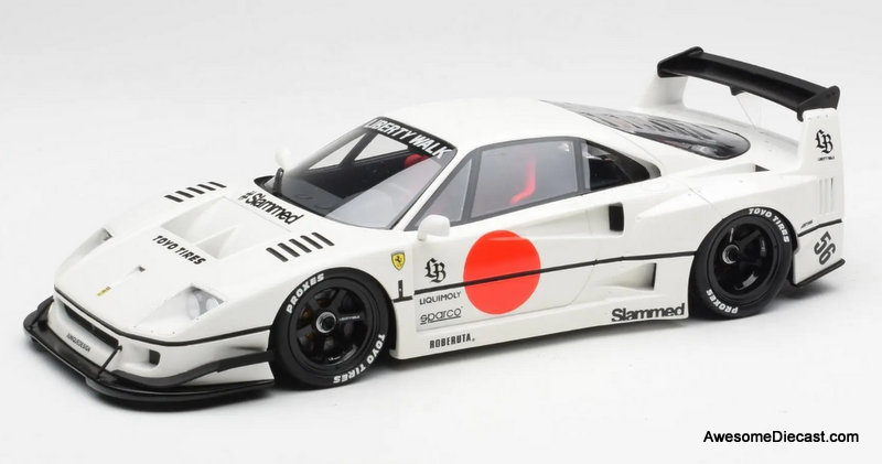 自動車 GT SPIRIT Ferrari F40 LM 1/8 GT Spirit 1994 Ferrari F40 LM (Red) Resin Car Model