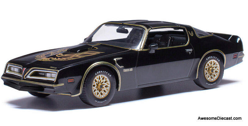 1977 Pontiac Firebird Trans Am, Starlight Black 1:43 Diecast Model Car by IXO