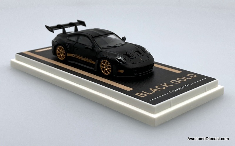1/64 timemicro T1 トレーラー　992 GT3 黒ゴールドセット TimeMicro 1:64 992 GT3 RS/VW T1- Black and Gold Action