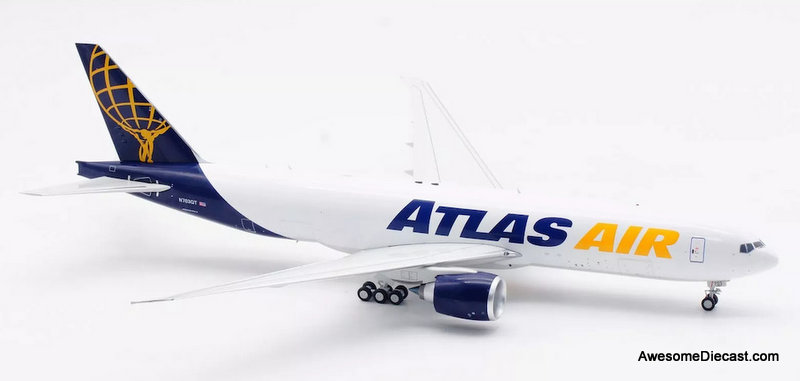 Boeing 777-200LRF: Atlas Air (Reg #N703GT) 1:400 Diecast Model