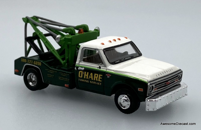 1968 Chevrolet C30 Tow Truck: O'Hare Towing 1:87 Truck by Brekina