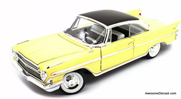 1961 DeSoto Adventurer, Yellow 1:18 Diecast Model Car by Road Signature