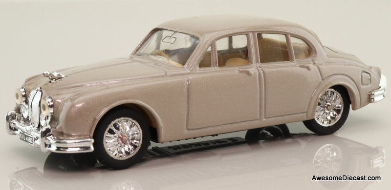 1959 Jaguar MK2, Golden Sand 1:43 Diecast Model Car by Corgi
