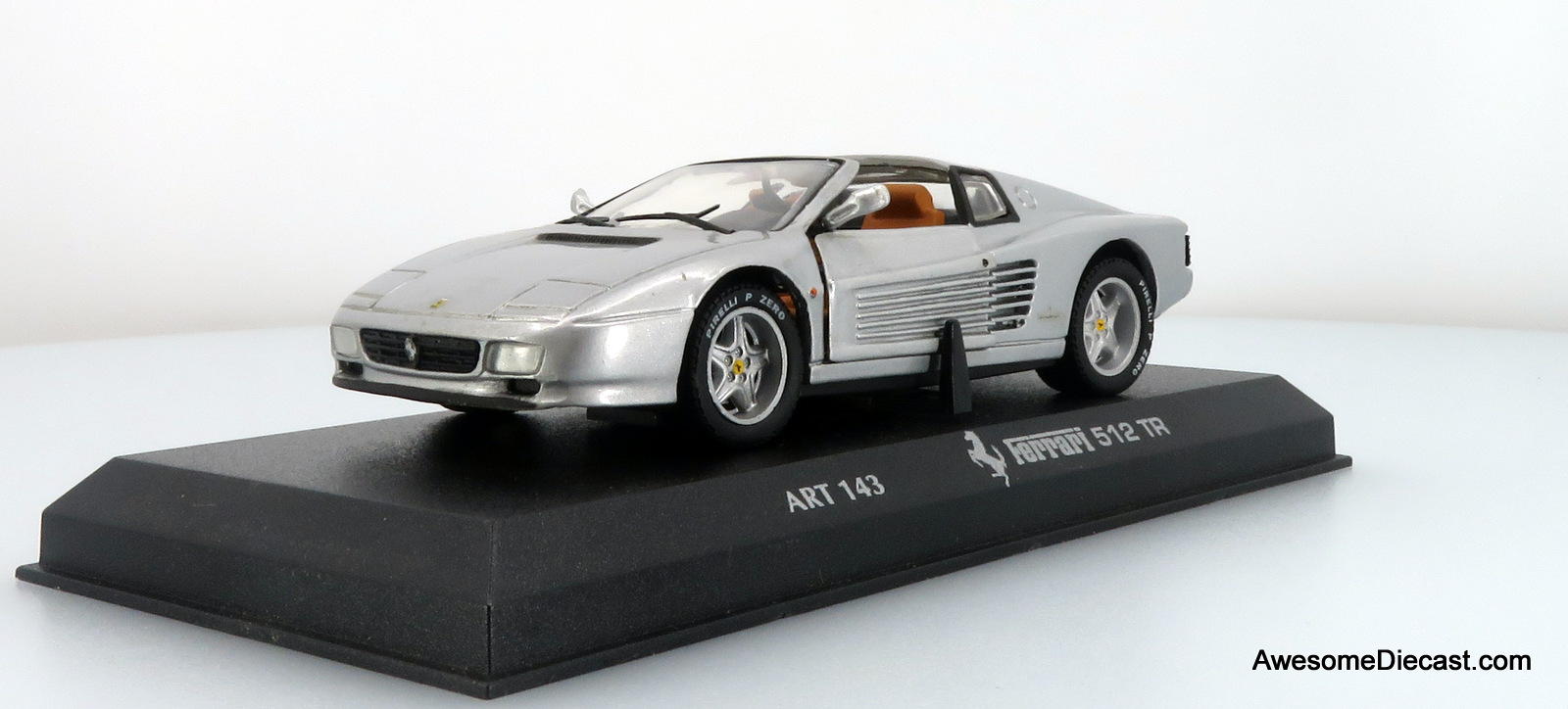 Ferrari 512 TR オープンモデル　ミニカー ART 145 Ferrari 512 TR オープンモデル ミニカー ART 145 - メルカリ