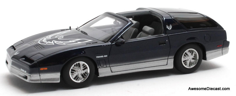 1985 Pontiac Firebird Trans Am Shooting Brake Concept (Open Top) Dark Blue 1:43 Resin Cast Model Car by Matrix