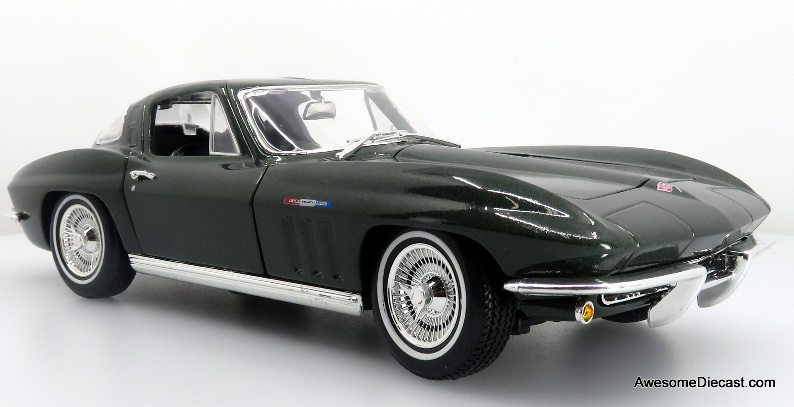 Maisto 1965 Chevrolet Corvette 特別版 Maisto 1:18 1965 Chevrolet Corvette Diecast Model Car