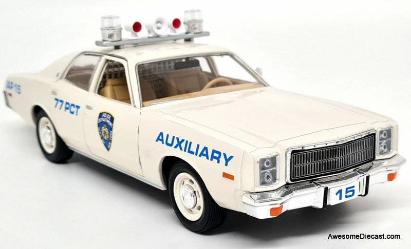 1/18 1977 プリマスフューリー NY・NJ港湾警察パトロールカー 1/18 1977 プリマスフューリー NY・NJ港湾警察パトロールカー