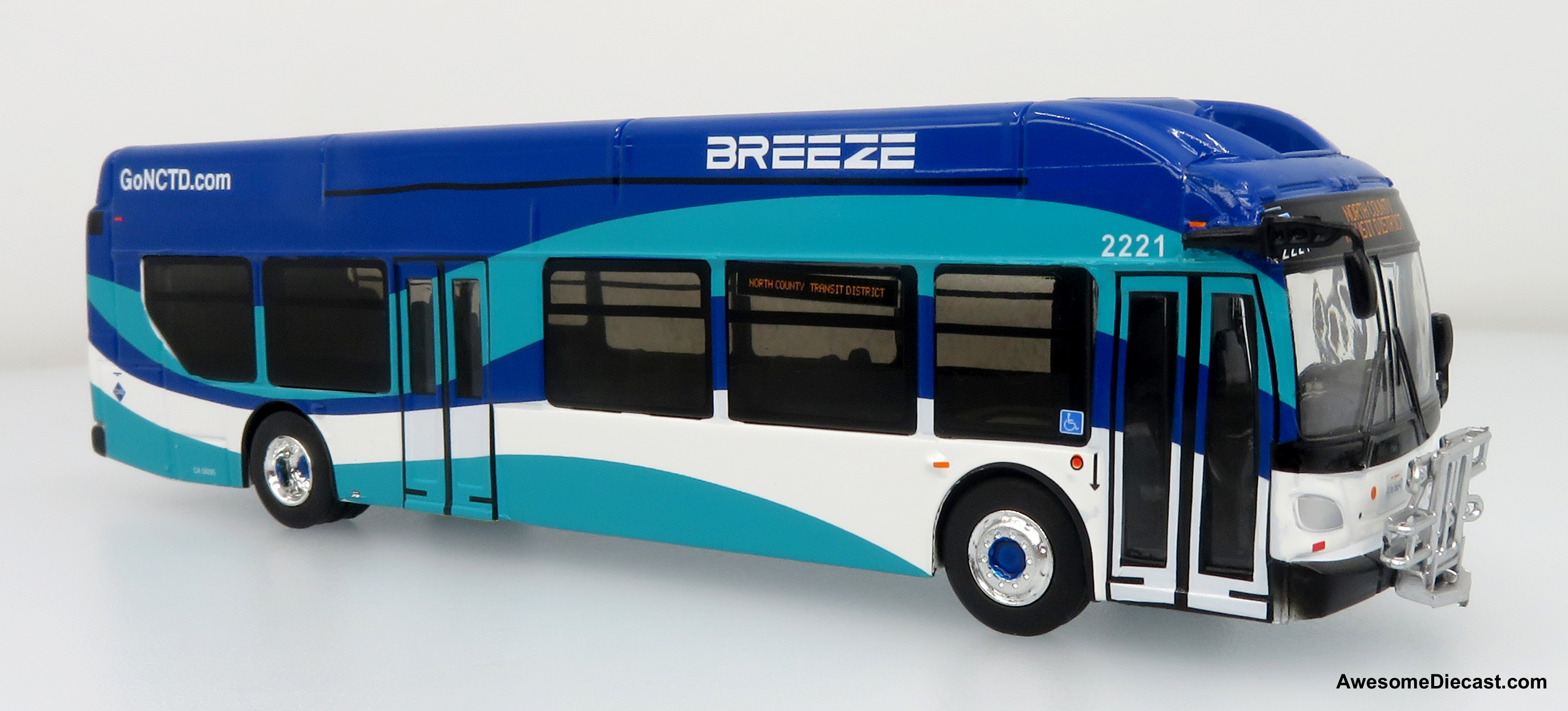FNTC TNTR150 　21/22 NFI Xcelsior Charge NG Transit Bus: NCTD Breeze (North