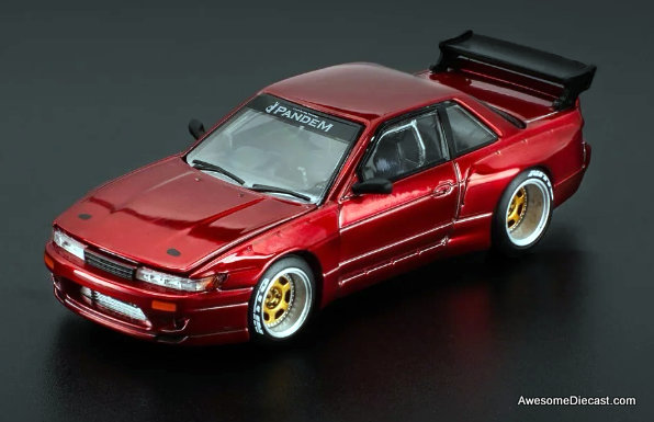 ミニカー POPRACE PR64-288 S13 RED CHROME 4913762549.jpg
