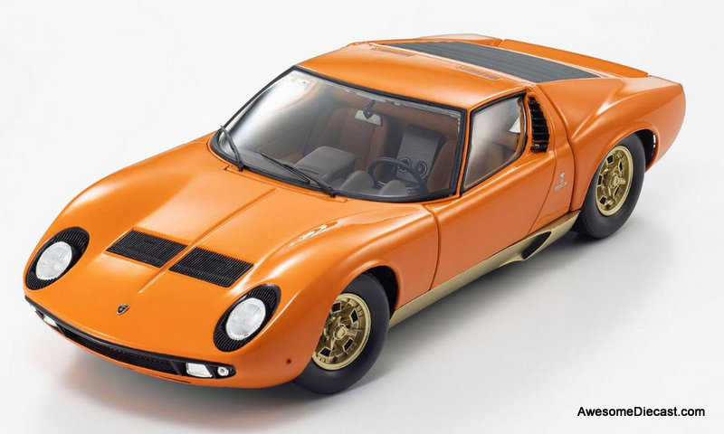 ミニカー PMA Lamborghini Miura Make Up Lamborghini Miura P400SV #4846 • DiecastSociety.com