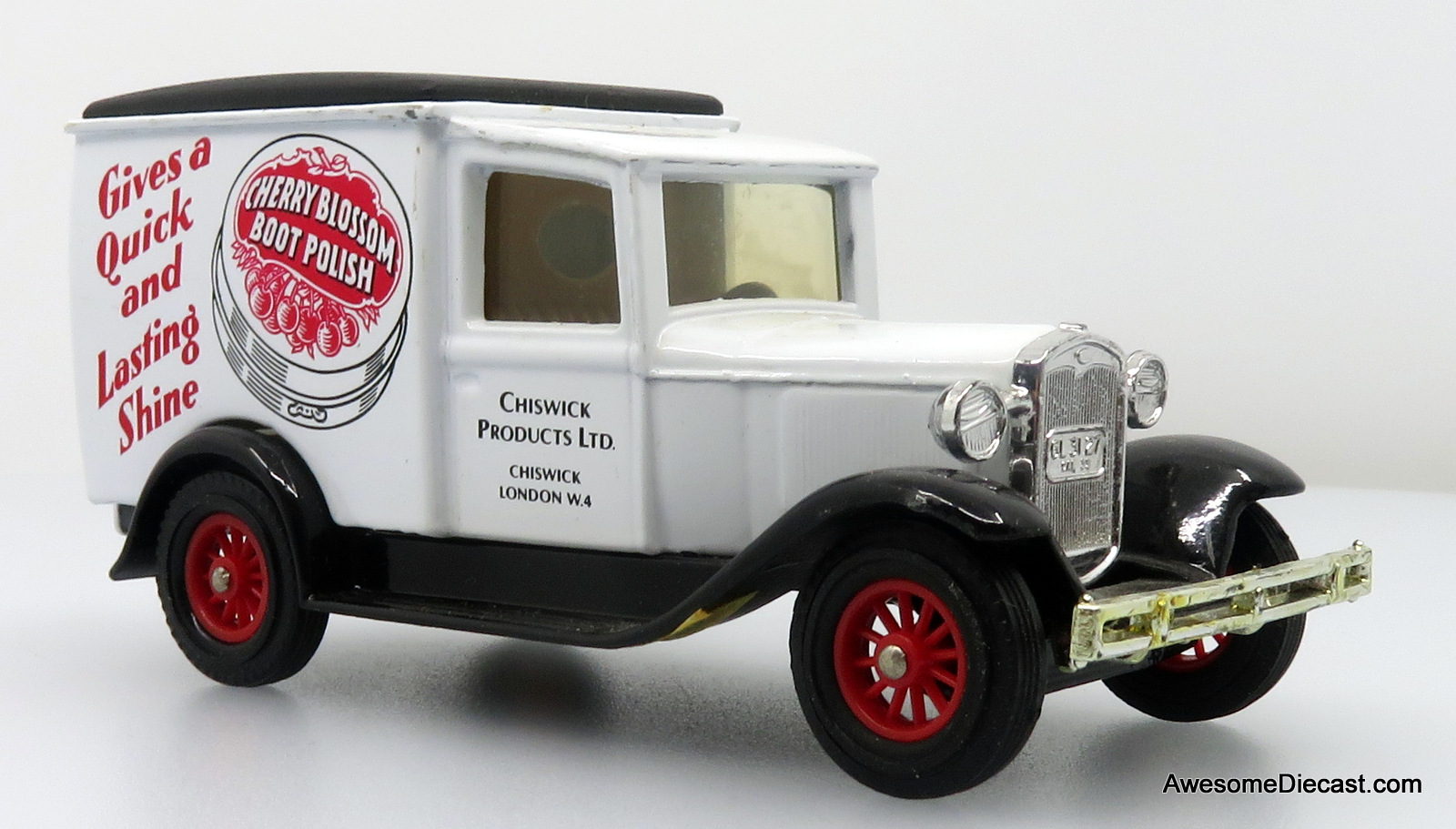 1930 Model A Ford Chiswick Products Ltd, White 1:43 Diecast Model Truck by Matchbox