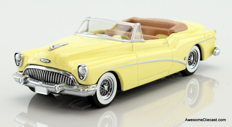 1953 Buick Skylark (Open Convertible), Yellow 1:43 Diecast Model Car by Matchbox