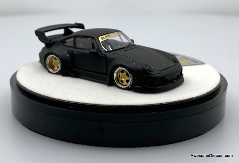 RWB 911 1/18 Diecast マットブラックモデル 1/18 Ignition Model RWB Porsche 911 (993) Matte Black IG2413