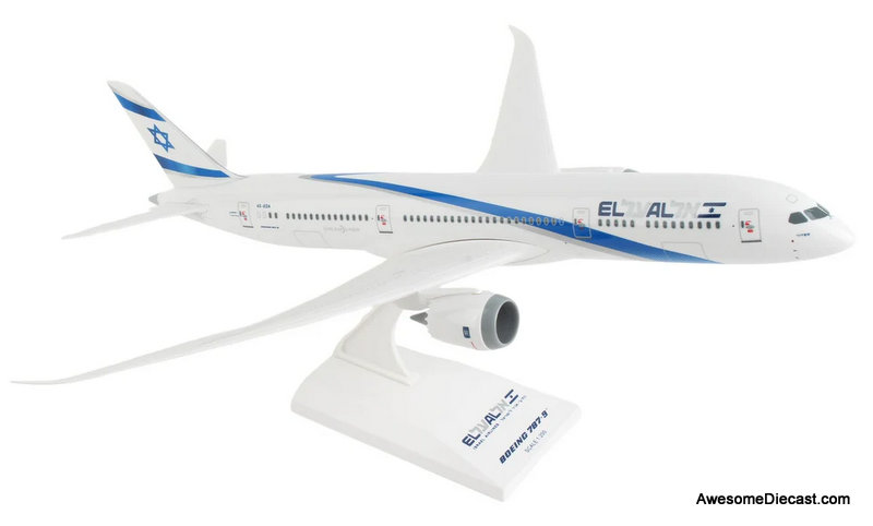 Boeing 787-9 El Al (Reg #4X-EDA) 1:200  ABS Plastic Model Plane by Sky Marks