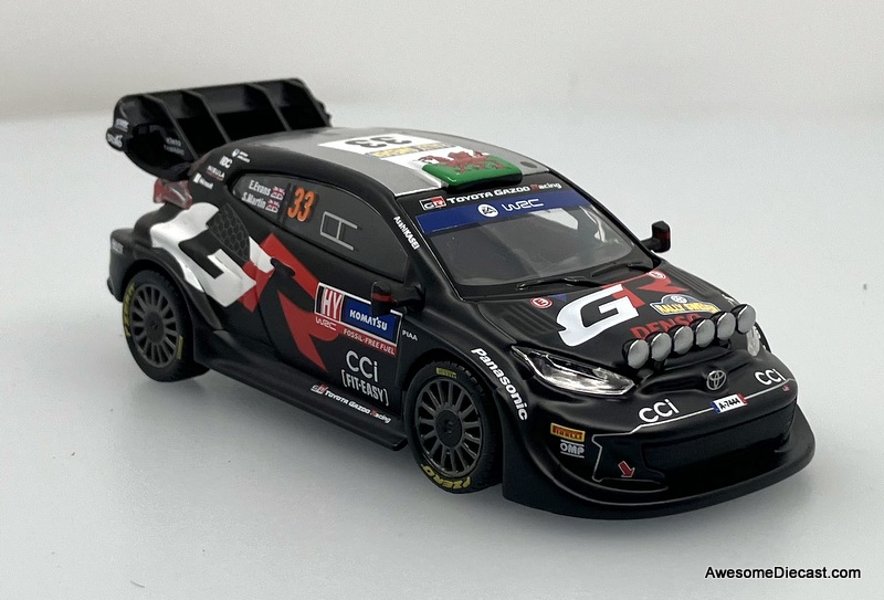 Toyota GR Yaris Rally 1 Hybrid #33 1:43 Diecast Model Car by Burago