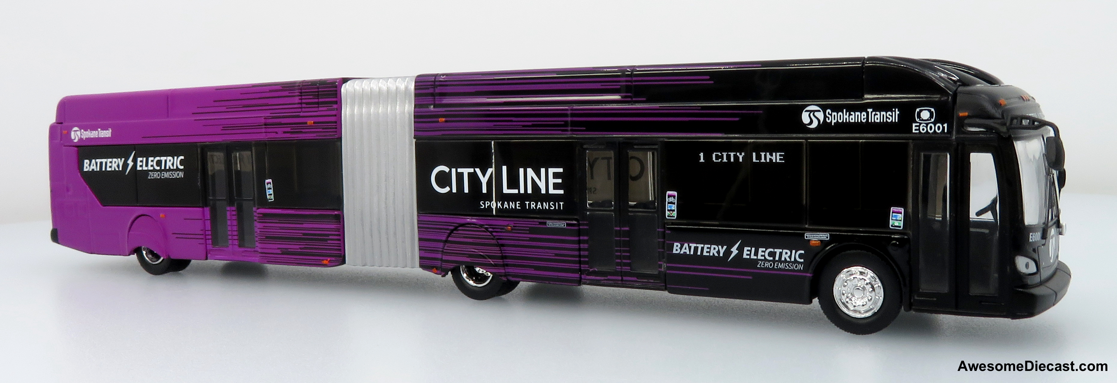 NFI Xcelsior XE60 5-Door Articulated Transit Bus: Spokane Transit