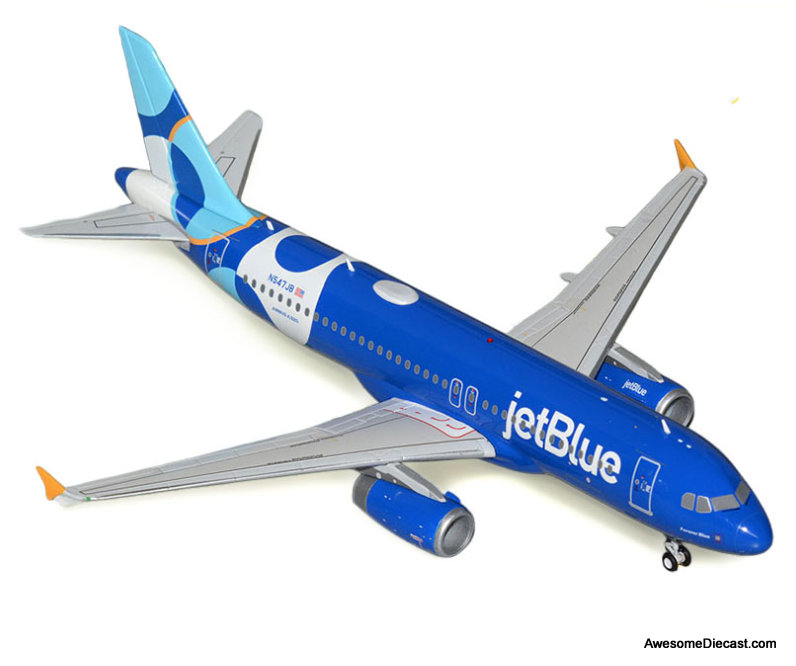 Airbus A320: Jet Blue (Reg #N547JB) Forever Blue 1:200 Diecast Model Plane by Gemini 200