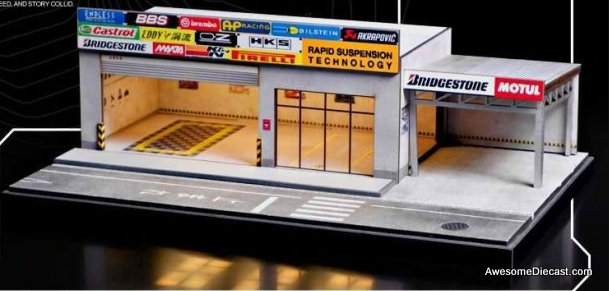 ジオラマ 1/64 【LIQUOR SHOP 〜LA〜】 ジオラマ 1/64 【LIQUOR SHOP 〜LA〜】