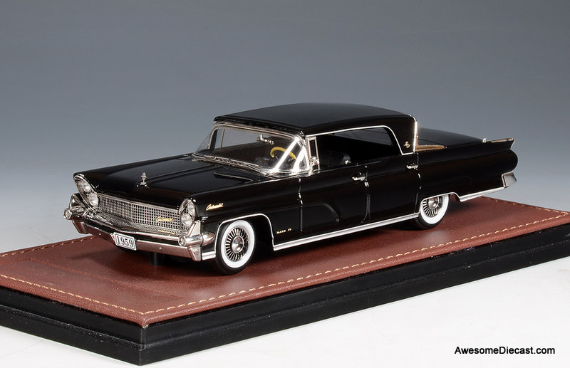 1959 Lincoln Continental Mark IV Sedan, Black 1:43 Resin Cast Model Car by GLM