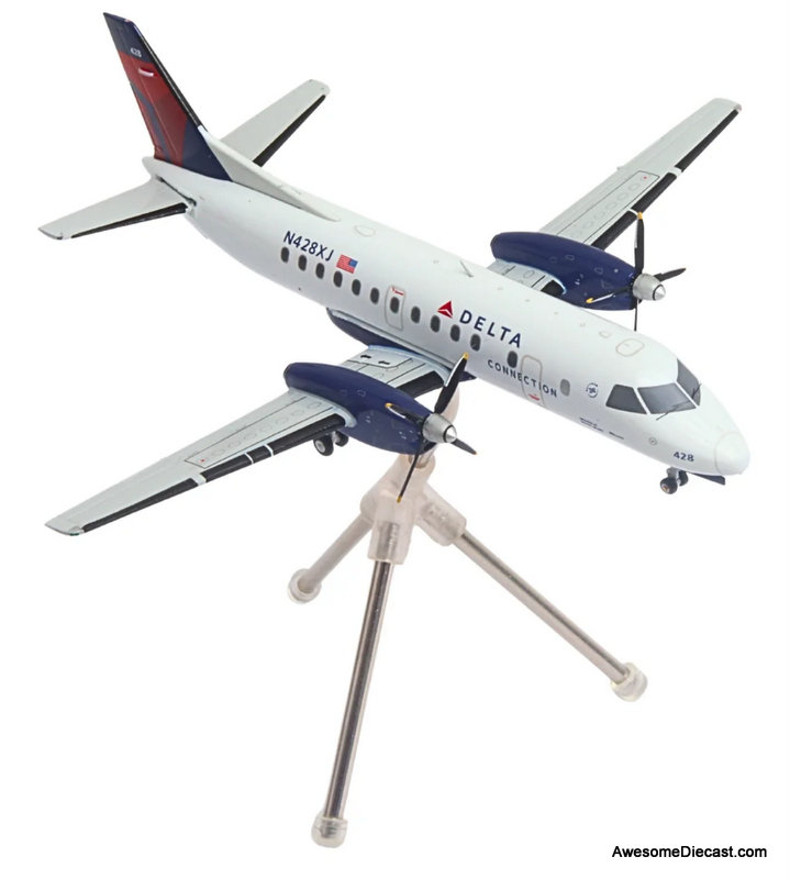 Saab-Fairchild SF340B: Delta Airlines (Reg #N428XJ) 1:200 Diecast