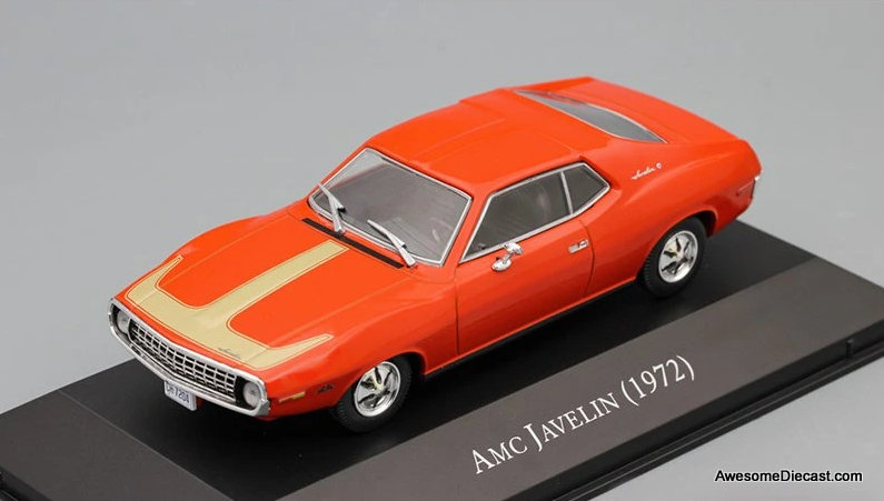 1972 AMC Javelin, Red/Gold 1:43 Diecast Model Car by DeAgostini