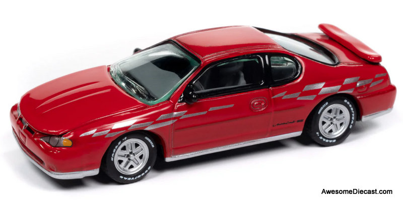 2000 Chevrolet Monte Carlo, Torch Red 1:64 Diecast Model Car by Johnny Lightning