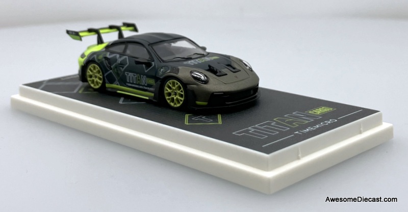 Porsche 992 GT3 RS: Titan Livery 1:64 Diecast Model Car by Time Micro