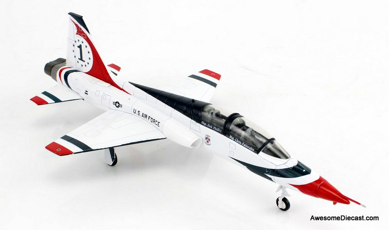Northrop T-38 Talon Thunderbirds No.1 Plane: USAF 1:72 Diecast Model Plane by Hobby Master