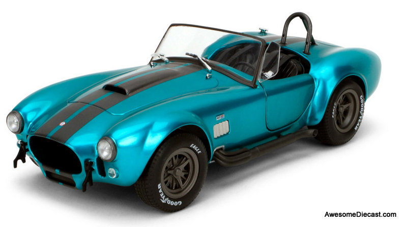 Shelby Cobra 427 MK2, Candy Blue Metallic (Pink Slips) 1:18 Diecast Model Car by Jada