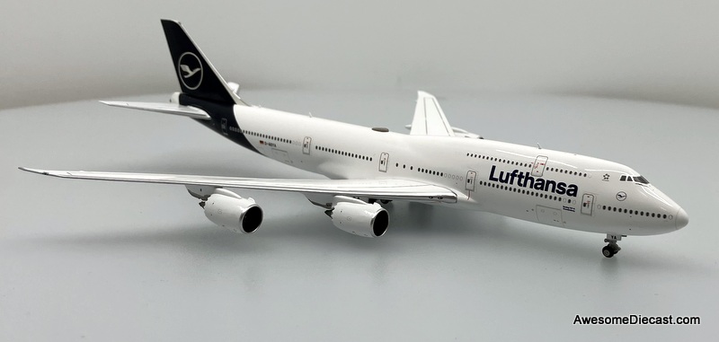 Boeing 747-8: Lufthansa (Reg #D-ABYA) 1:400 Diecast Model Plane by Gemini Jets