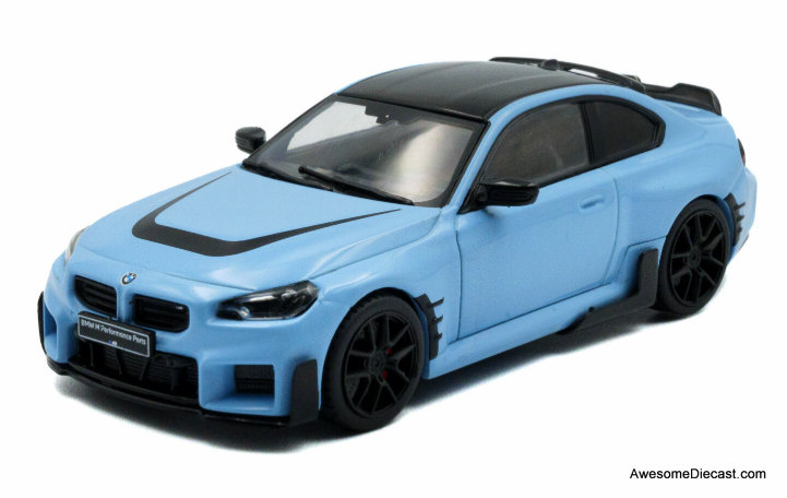 2023 BMW M2 Perfomance, Zandvoort Blue 1:43 Diecast Model Car by Solido