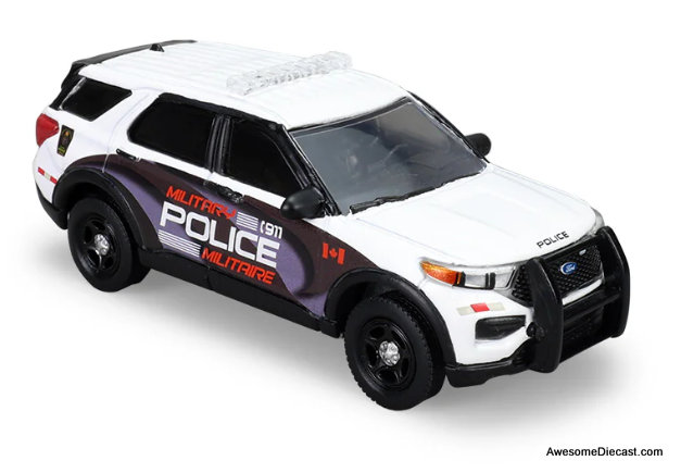 2024 Ford Police Interceptor Utility: Canada Military Police 1:64 Diecast Model Car by Greenlight