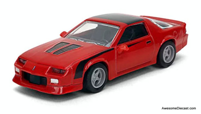 1985 Chevrolet Camaro, Red 1:64 Diecast Model Car by Majorette