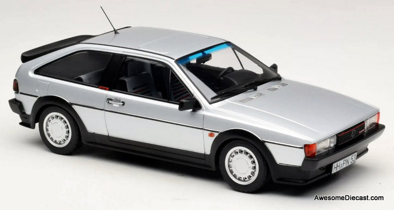 1988 Volkswagen Scirocco GTX 16v, Flash Silver 1:18 Diecast Model Car by Norev