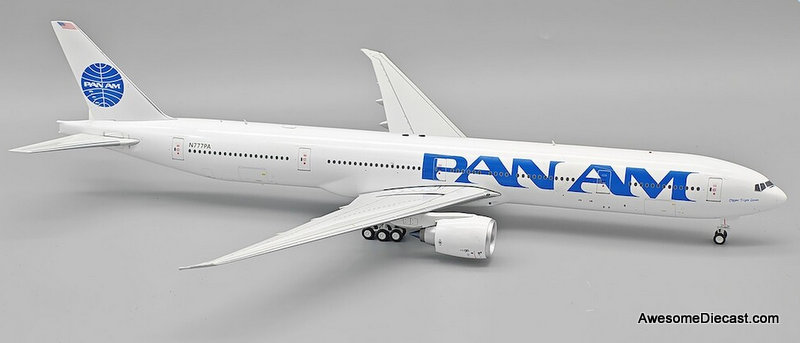 Boeing 777-300ER: Pan Am (Reg #N777PA) "Clipper Triple Seven" 1:200 Diecast model Plane by Inflight 200