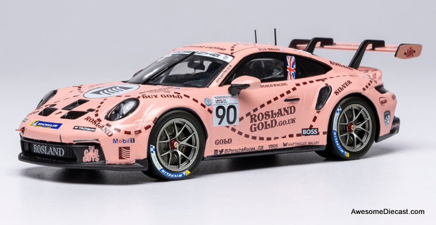 Porsche 911 GT3 Cup #90, Pink Pig 1:43 Diecast Model Car by IXO