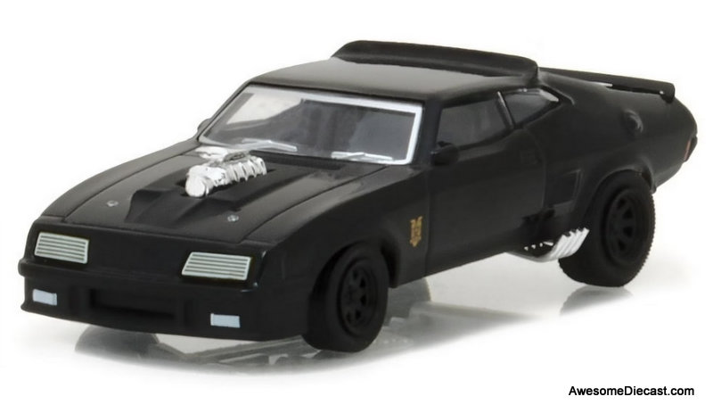 1973 Ford Falcon XB, Black (The last of the V8 Interceptors) 1:64 Diecast Model Car by Greenlight